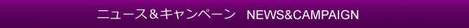�j���[�X&�L�����y�[�� NEWS&CAMPAIGN